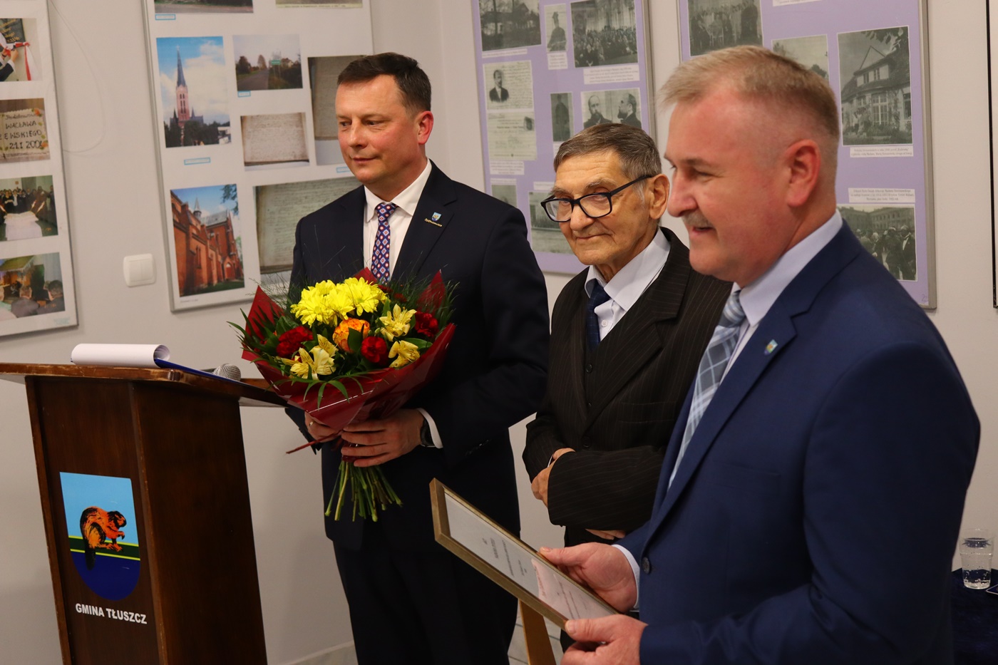 Tadeusz Sasin został honorowym Obywatelem Gminy Tłuszcz